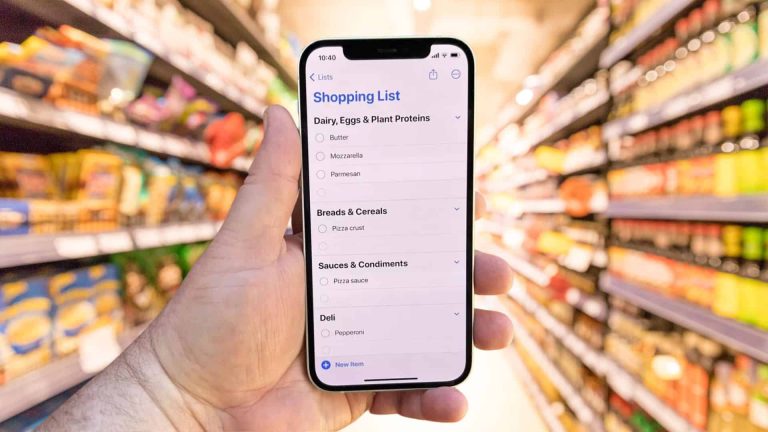 Cara Membuat Daftar Belanja di Reminders iPhone