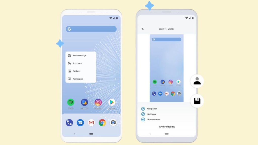 Hyperion Launcher Android mirip Google Pixel