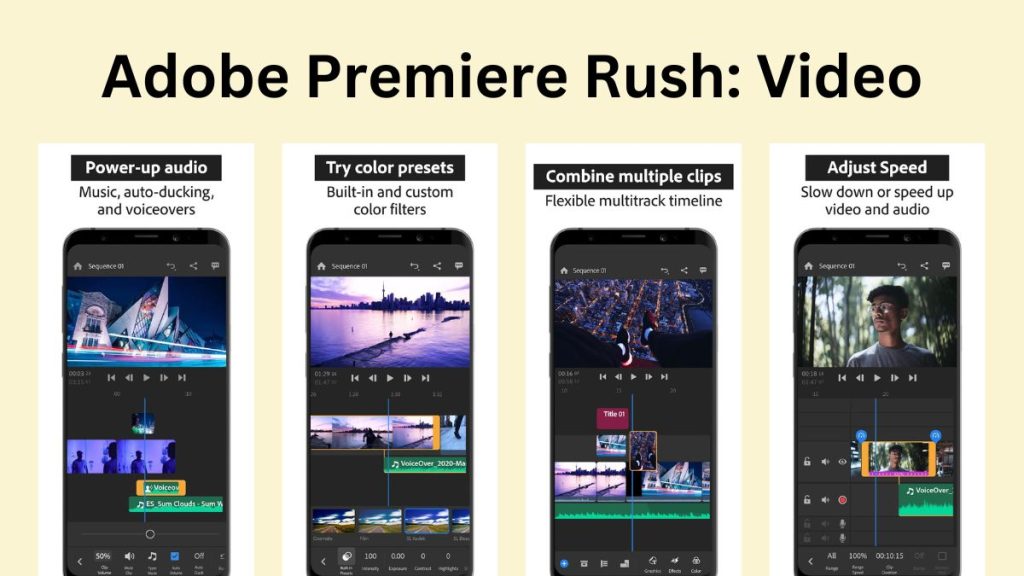 Adobe Premiere Rush: Video